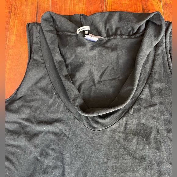 Prairie Underground Falconet sleeveless dress organic black USA lagenlook large - Picture 3 of 9